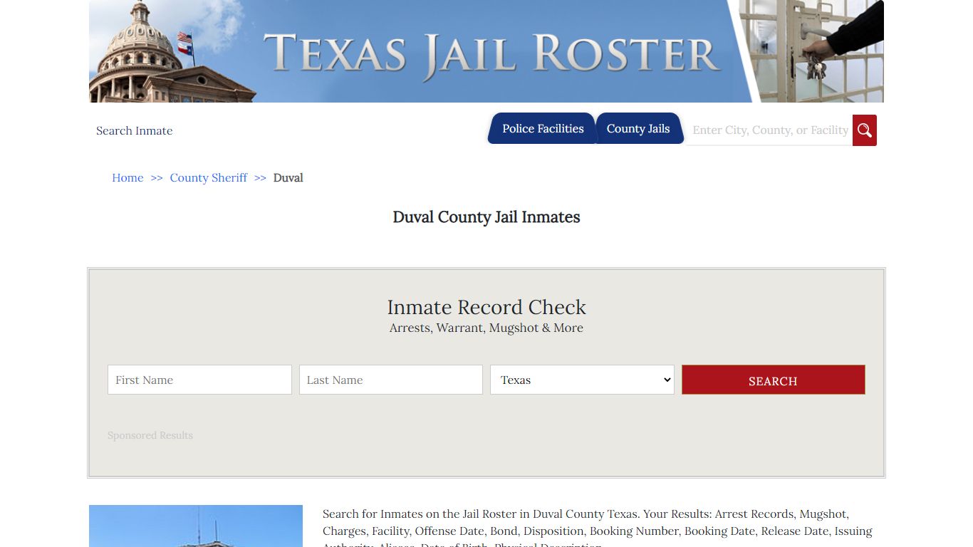 Duval County Jail Inmates - Jail Roster Search